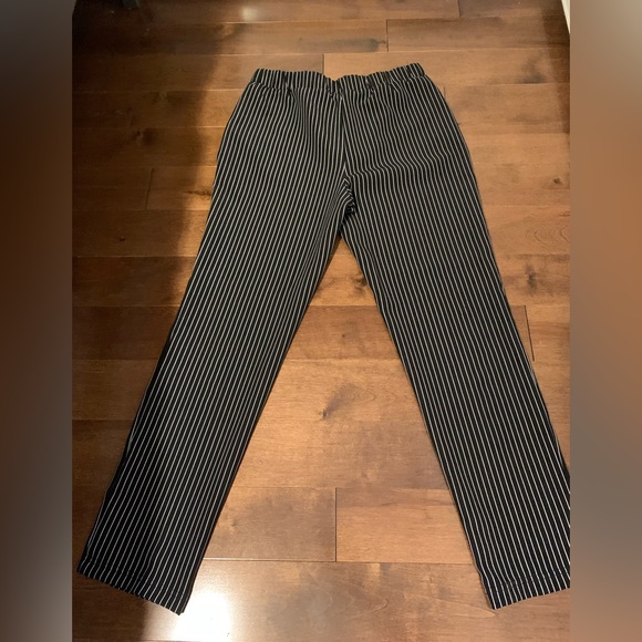 Ardene dressy pants (stripped black and white) - Picture 2 of 2